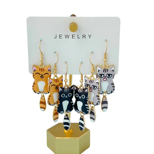 Cat Whiskers Earrings - Sphere Standouts