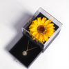 Sunflower Gift Necklace – You Are My Sunshine — styled necklace, nature jewelry for women