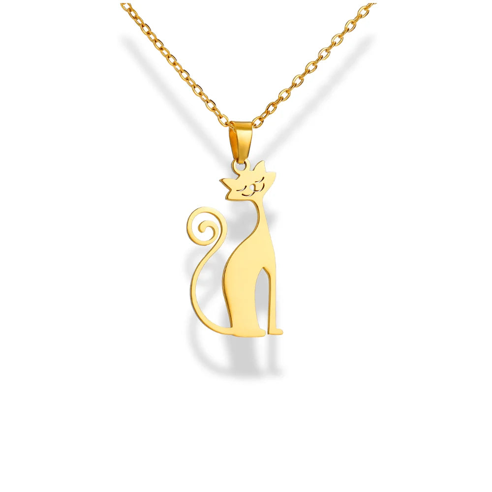 Charming Cat Necklace - Sphere Standouts