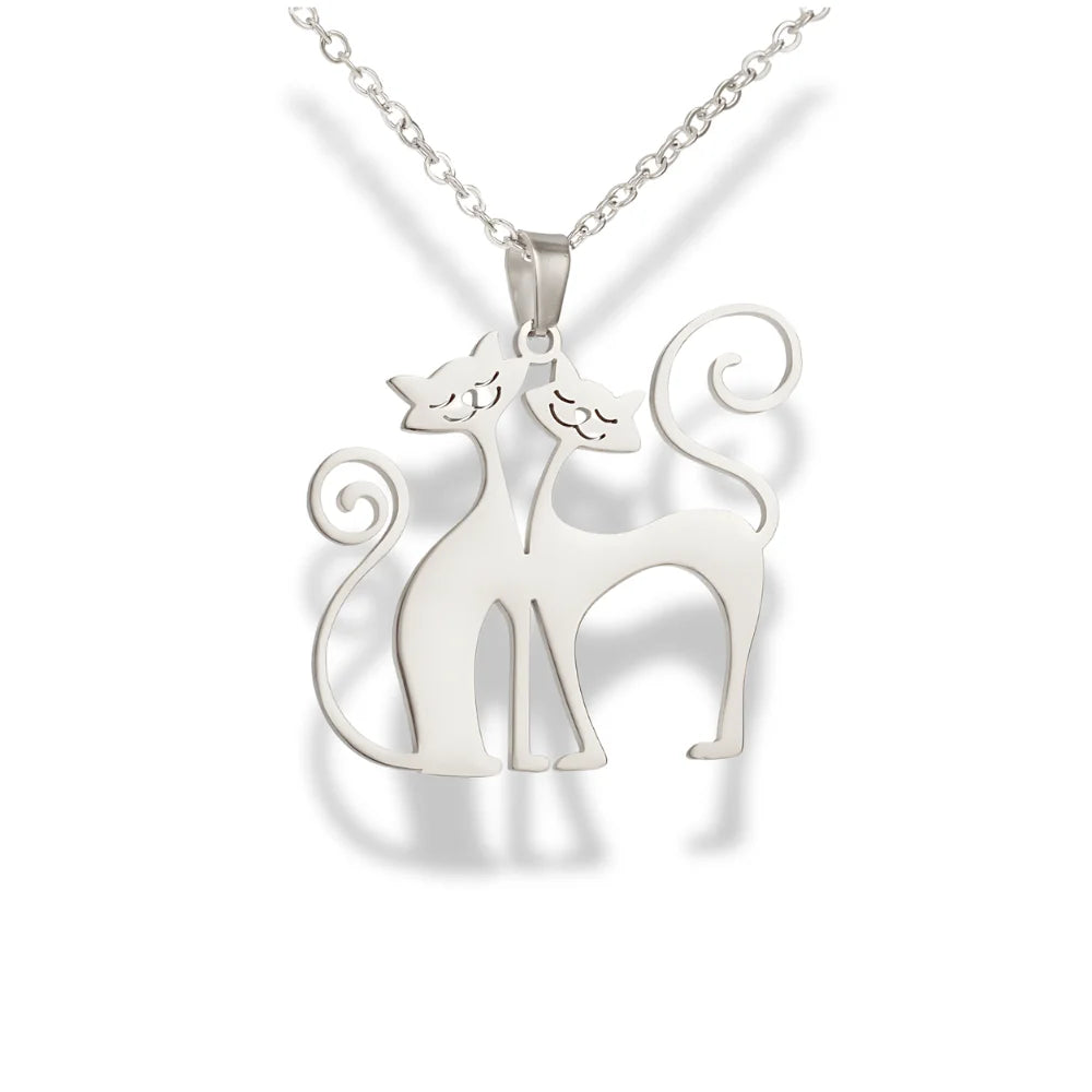 Charming Cat Necklace - Sphere Standouts
