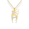 Charming Cat Necklace - Sphere Standouts