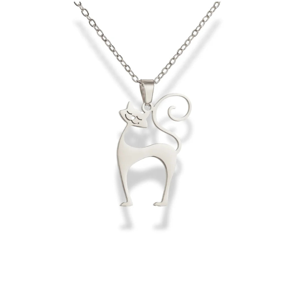 Charming Cat Necklace - Sphere Standouts