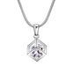Cubic Zirconia Necklace & Earring Set - Sphere Standouts