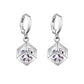 Cubic Zirconia Necklace & Earring Set - Sphere Standouts