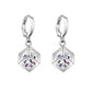 Cubic Zirconia Necklace & Earring Set - Sphere Standouts