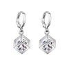 Cubic Zirconia Necklace & Earring Set - Sphere Standouts