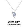 Cute Multi Color Cat Necklace - Sphere Standouts