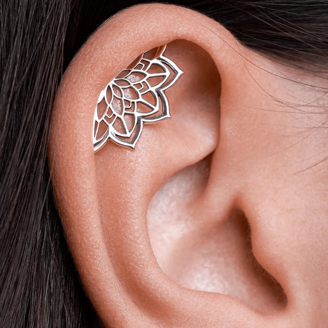 Ear Curl Hidden Earrings - Sphere Standouts