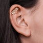 Ear Curl Hidden Earrings - Sphere Standouts