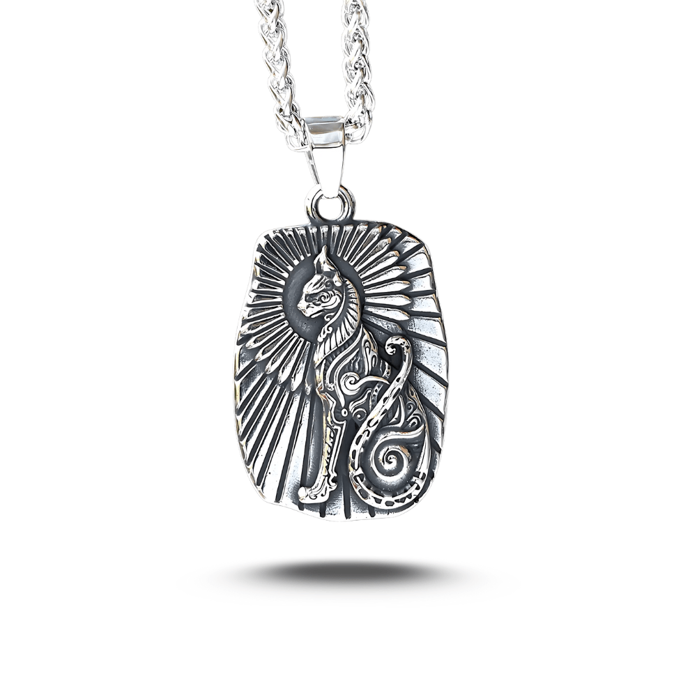Egyptian Cat Bar Pendant - Sphere Standouts