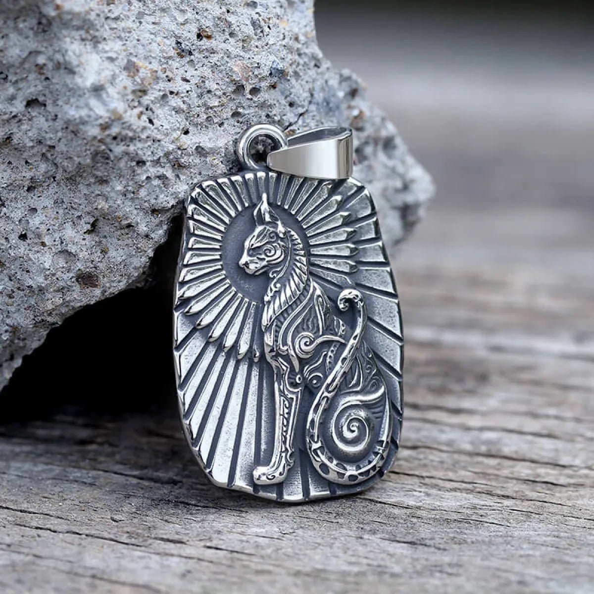 Egyptian Cat Bar Pendant - Sphere Standouts