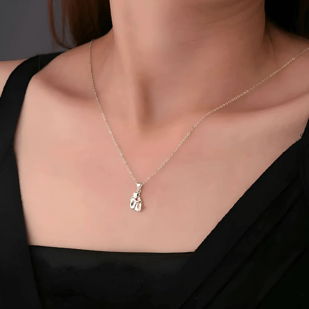 Faithful Cat Pendant + Studs - Sphere Standouts