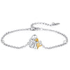 Faithful Dog and Girl Charm Bracelet - Sphere Standouts
