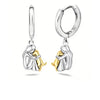 Faithful Dog Pendant + Earrings - Sphere Standouts
