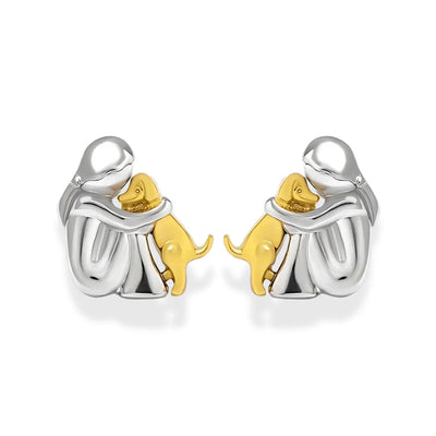 Faithful Dog Pendant + Free Studs - Sphere Standouts