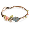 Floral Woven Stone Bracelet - Sphere Standouts