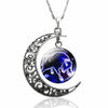 GalaxyAura Moon Zodiac Necklace - Sphere Standouts
