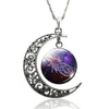 GalaxyAura Moon Zodiac Necklace - Sphere Standouts