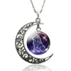 GalaxyAura Moon Zodiac Necklace - Sphere Standouts