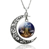 GalaxyAura Moon Zodiac Necklace - Sphere Standouts