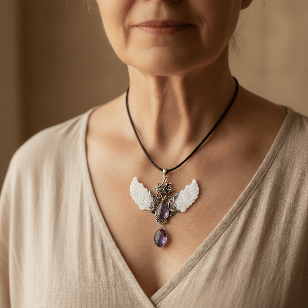 Goddess Wings Pendant - Sphere Standouts