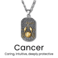 Gold Zodiac Sign Necklace - Sphere Standouts