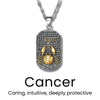 Gold Zodiac Sign Necklace - Sphere Standouts