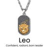 Gold Zodiac Sign Necklace - Sphere Standouts