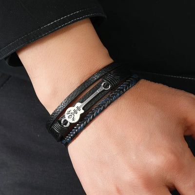 Guitar Black Bracelet - Sphere Standouts