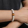 Handmade Lava & Pine Bracelet - Sphere Standouts