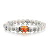 Handmade Lava & Pine Bracelet - Sphere Standouts