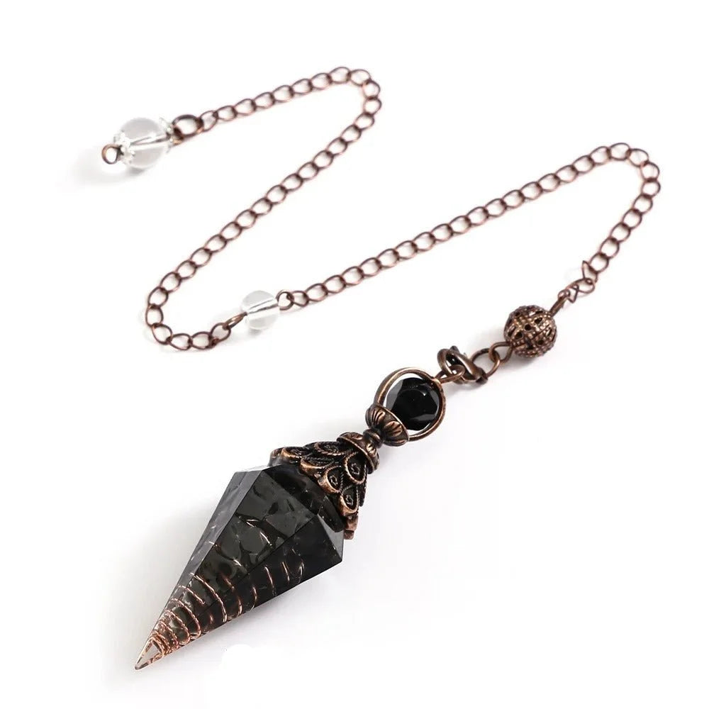 Hexagonal Crystal Resin Pendant - Sphere Standouts