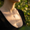 Witch Intuition Necklace — close-up detail view