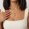 Eternal Love necklace — close-up detail view