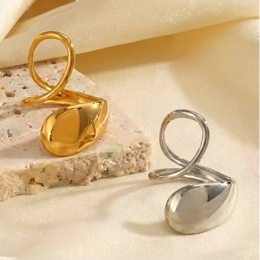 Elegant Spiral Ring — styled ring, elegant jewelry for women