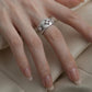 Eternal Blossoms of Fortune Ring | Adjustable — styled ring, nature jewelry for women