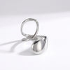 Elegant Spiral Ring in Silver — ring for women