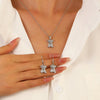 Highland Harmony Earrings & Necklace - Sphere Standouts