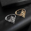 KnotHex™ - Adjustable Ring With Witch’s Knot Symbol - Sphere Standouts