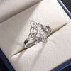 KnotHex™ - Adjustable Ring With Witch’s Knot Symbol - Sphere Standouts
