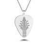 Laser Carved Guitar Necklace - Sphere Standouts