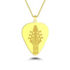 Laser Carved Guitar Necklace - Sphere Standouts