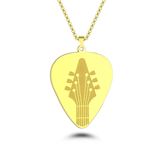 Laser Carved Guitar Necklace - Sphere Standouts