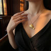 Fish Charm Necklace - Elegant