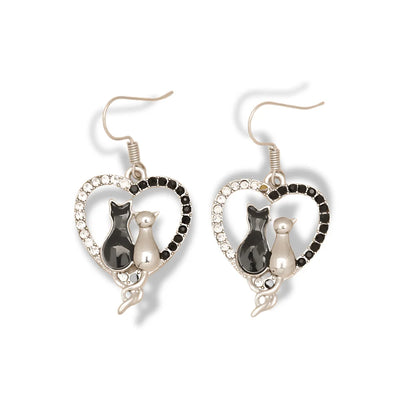 Lover Cats Earrings - Sphere Standouts