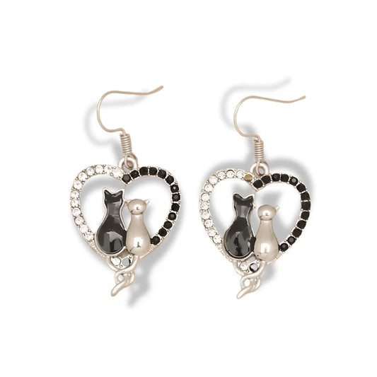 Lover Cats Earrings - Sphere Standouts
