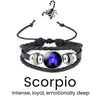 LumiAstro Zodiac Black Bracelet - Sphere Standouts
