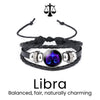 LumiAstro Zodiac Black Bracelet - Sphere Standouts