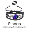 LumiAstro Zodiac Black Bracelet - Sphere Standouts