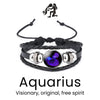LumiAstro Zodiac Black Bracelet - Sphere Standouts